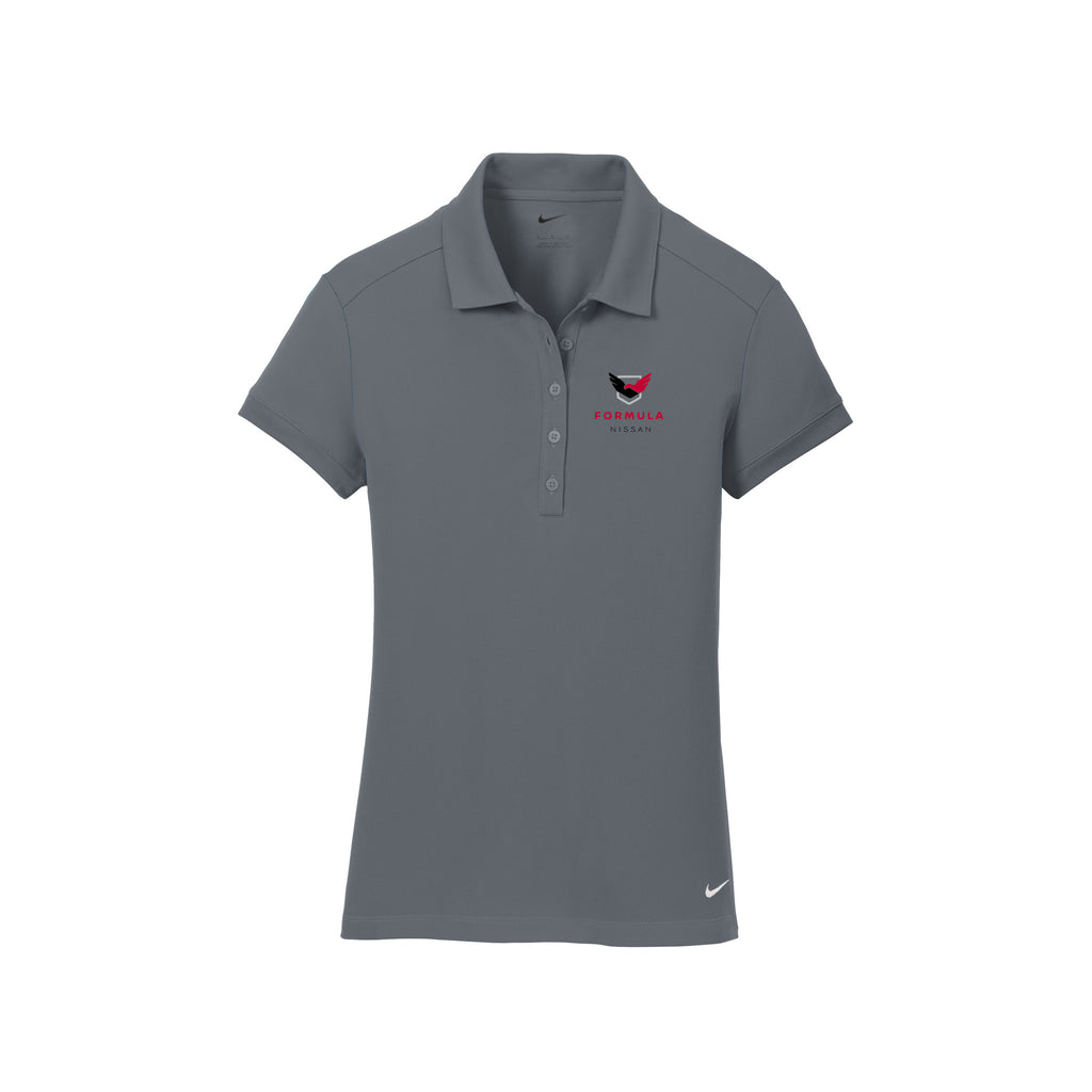 Formula Nissan - Nike Ladies Dri-FIT Solid Icon Pique Modern Fit Polo