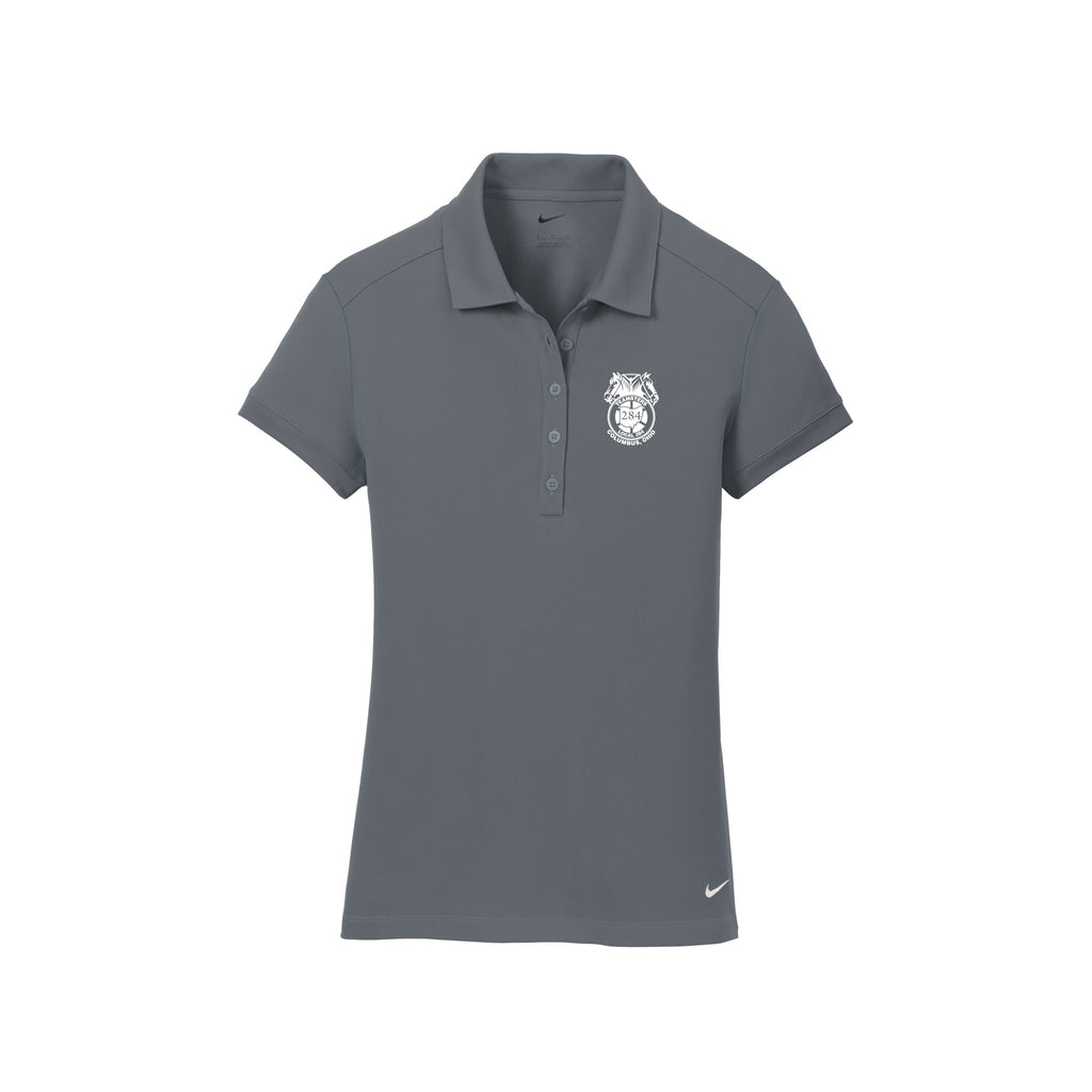 Teamsters Local 284 - Nike Ladies Dri-FIT Solid Icon Pique Modern Fit Polo
