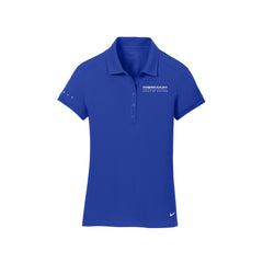 Germain Lexus of Easton - Nike Ladies Dri-FIT Solid Icon Pique Modern Fit Polo