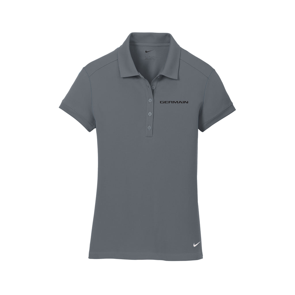 Volkswagen of Columbus - Nike Ladies Dri-FIT Solid Icon Pique Modern Fit Polo