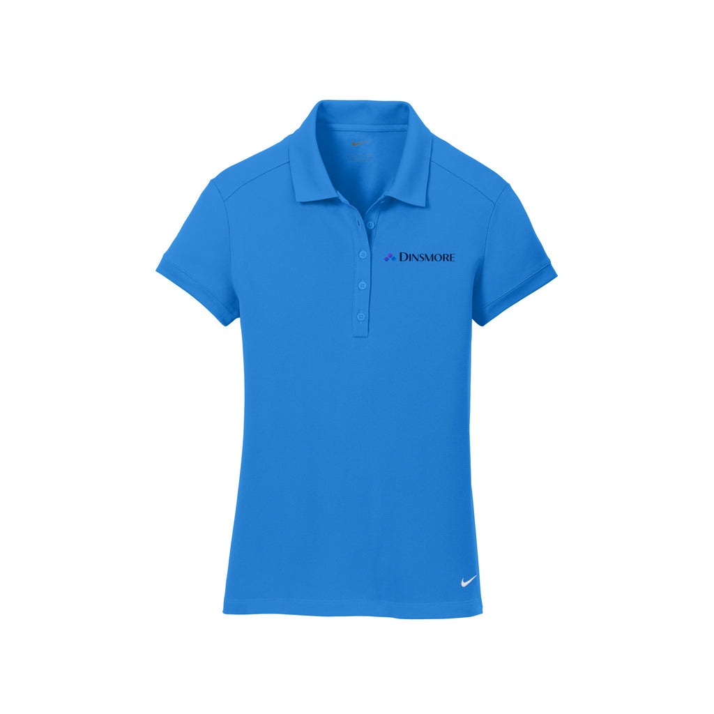 Dinsmore - Nike Women's Dri-FIT Solid Icon Pique Modern Fit Polo