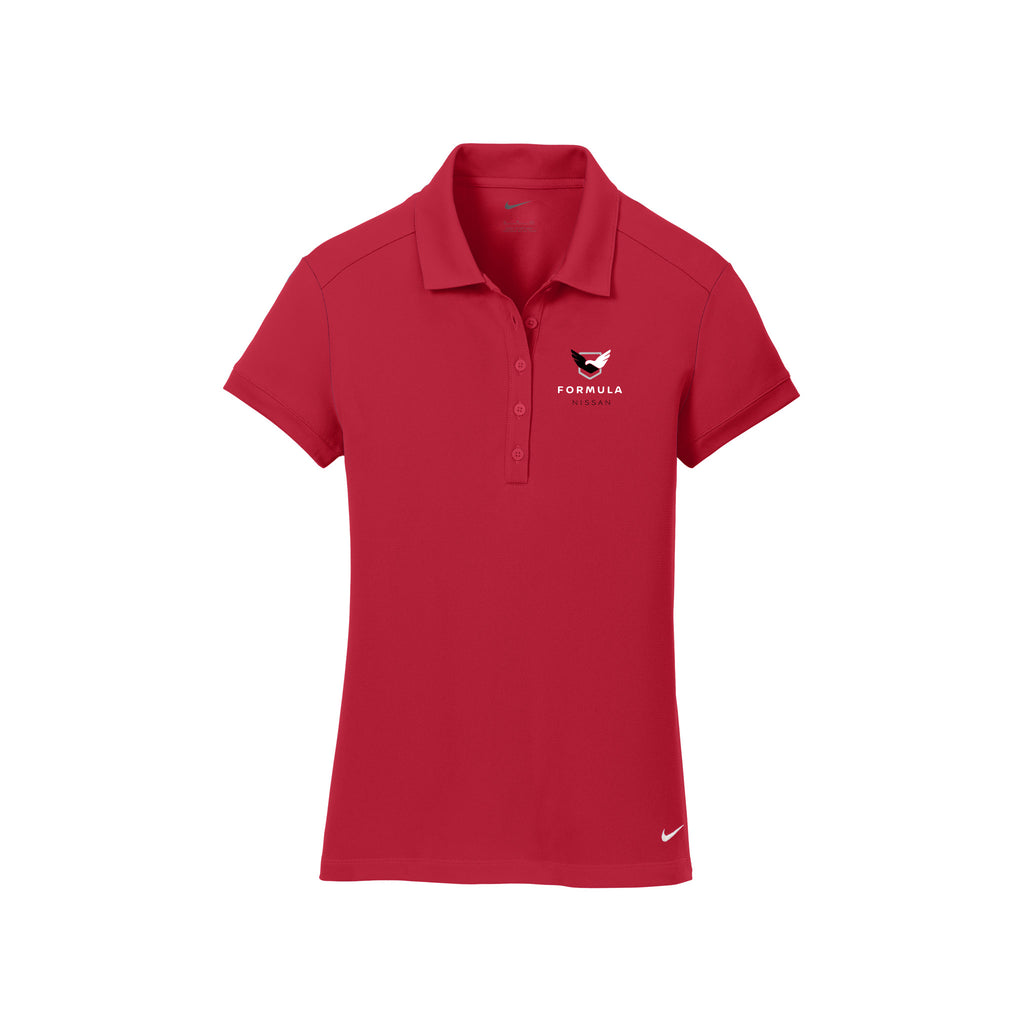 Formula Nissan - Nike Ladies Dri-FIT Solid Icon Pique Modern Fit Polo