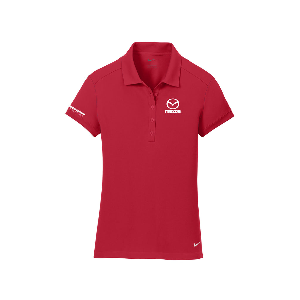 Germain Mazda of Columbus - Nike Women's Dri-FIT Solid Icon Pique Modern Fit Polo