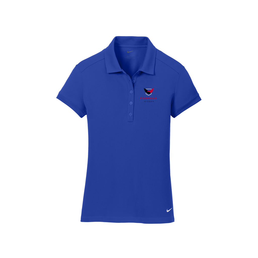 Formula Nissan - Nike Ladies Dri-FIT Solid Icon Pique Modern Fit Polo