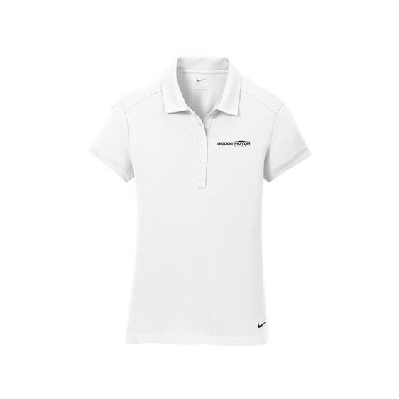 Goode Motor Mazda - Nike Ladies Dri-FIT Solid Icon Pique Modern Fit Polo