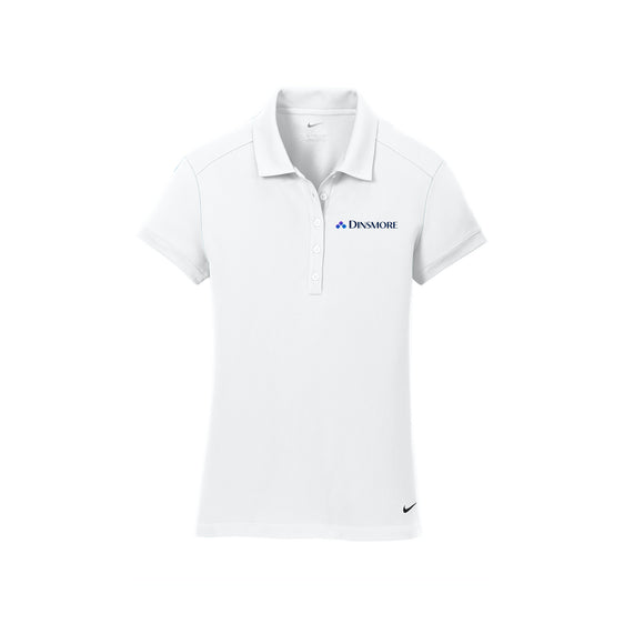 Dinsmore - Nike Women's Dri-FIT Solid Icon Pique Modern Fit Polo