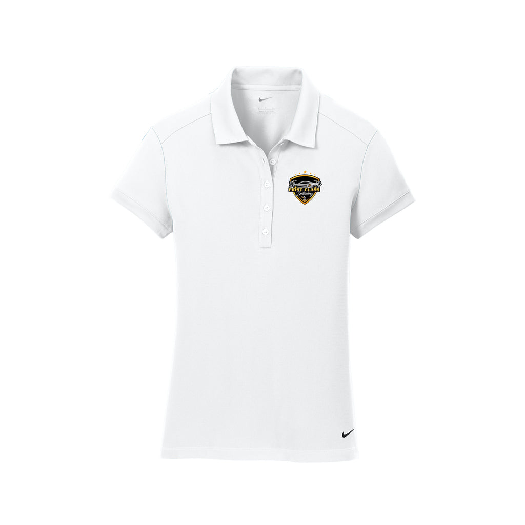 First Class Detailing - Nike Women's Dri-FIT Solid Icon Pique Modern Fit Polo
