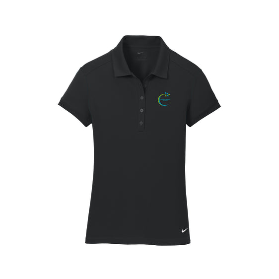Lifespan Speech - Nike Women's Dri-FIT Solid Icon Pique Modern Fit Polo
