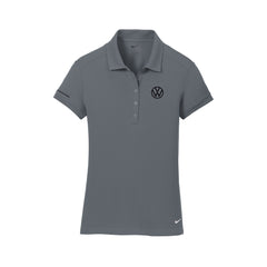 Volkswagen of Columbus - Nike Ladies Dri-FIT Solid Icon Pique Modern Fit Polo