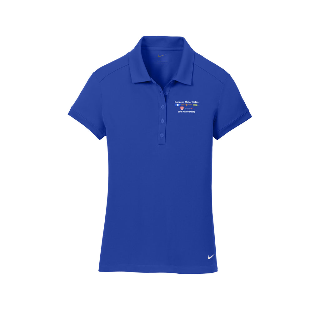 Dunning Motors - Nike Women's Dri-FIT Solid Icon Pique Modern Fit Polo