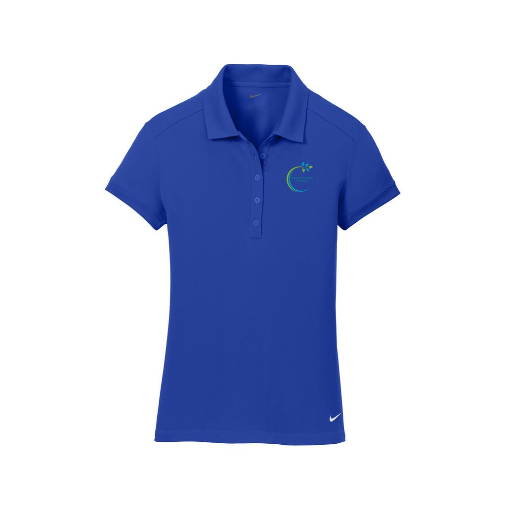 Lifespan Speech - Nike Women's Dri-FIT Solid Icon Pique Modern Fit Polo