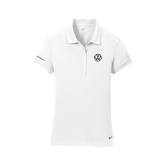 Volkswagen of Columbus - Nike Ladies Dri-FIT Solid Icon Pique Modern Fit Polo