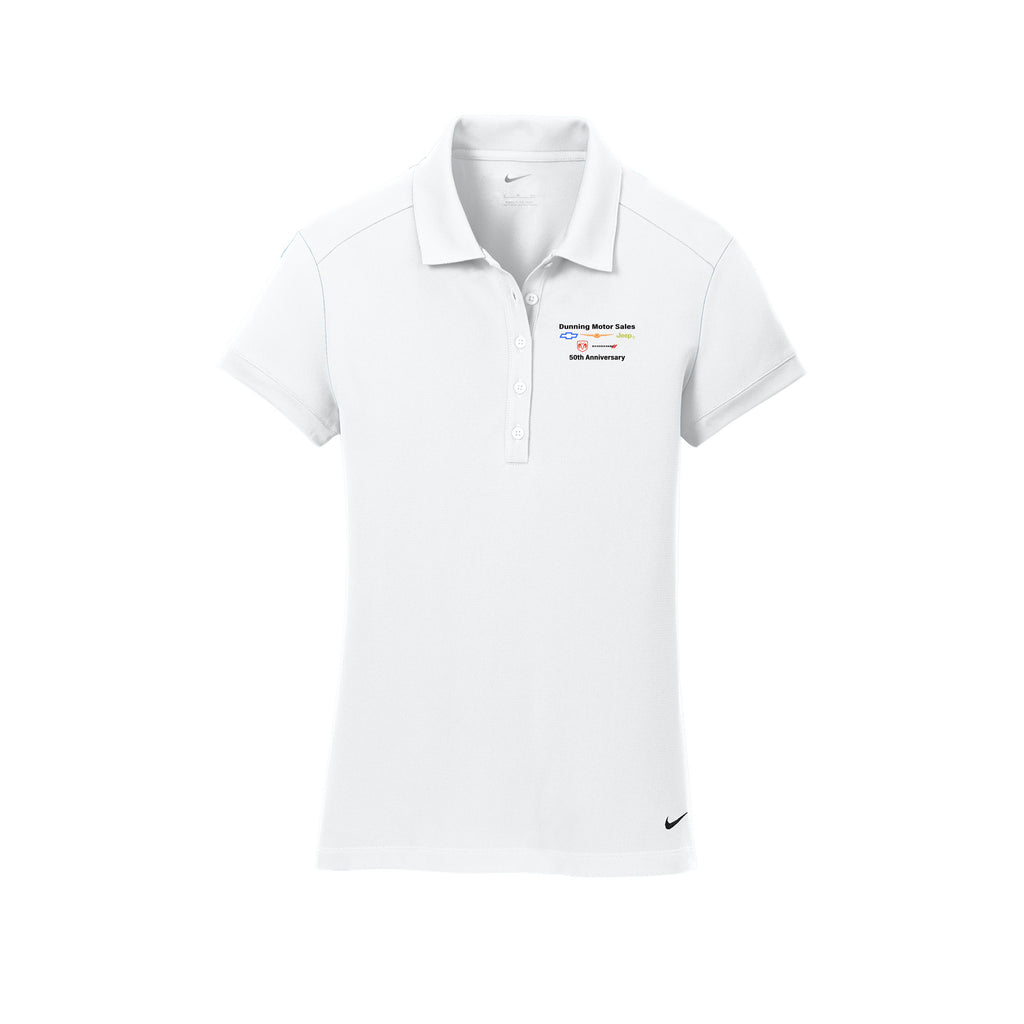 Dunning Motors - Nike Women's Dri-FIT Solid Icon Pique Modern Fit Polo