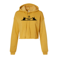 Magnolia Lane Reiners - BELLA + CANVAS - Women's Crop Fleece Hoodie