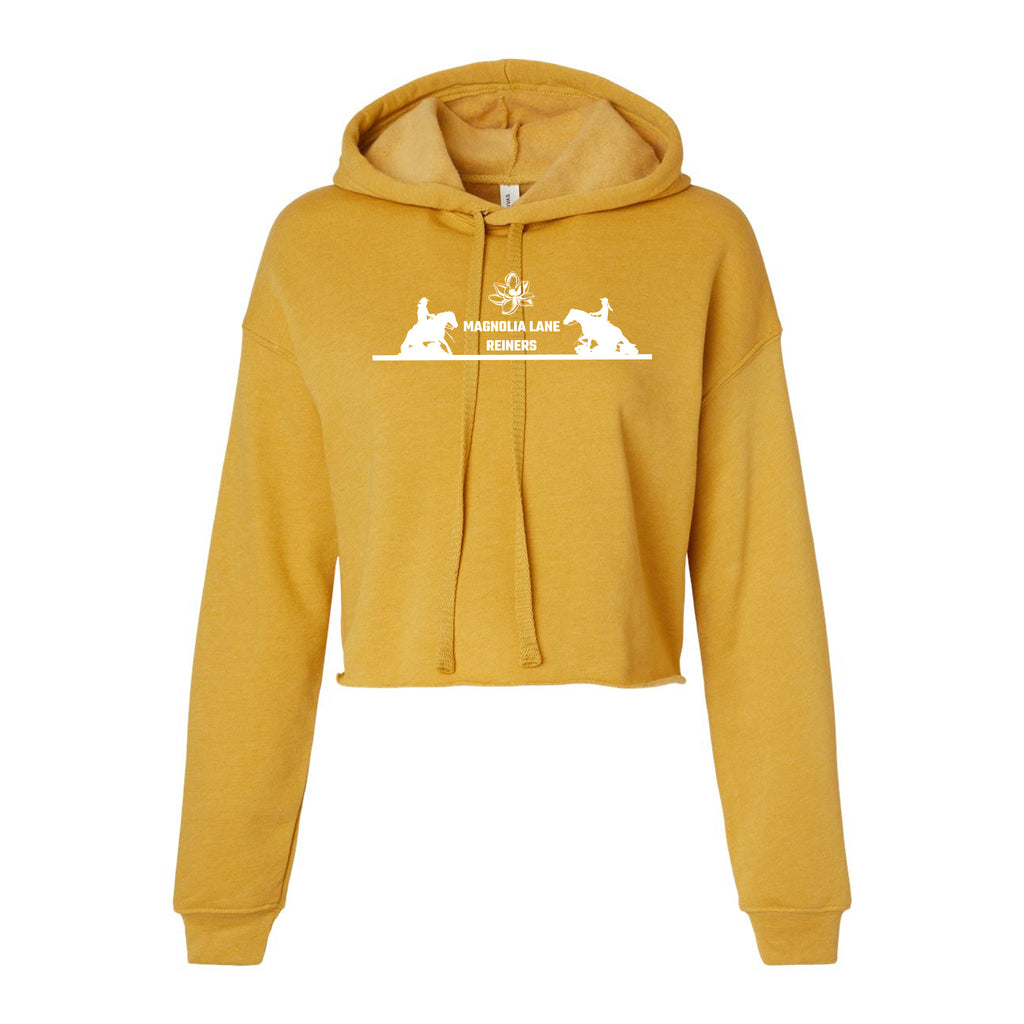 Magnolia Lane Reiners - BELLA + CANVAS - Women's Crop Fleece Hoodie