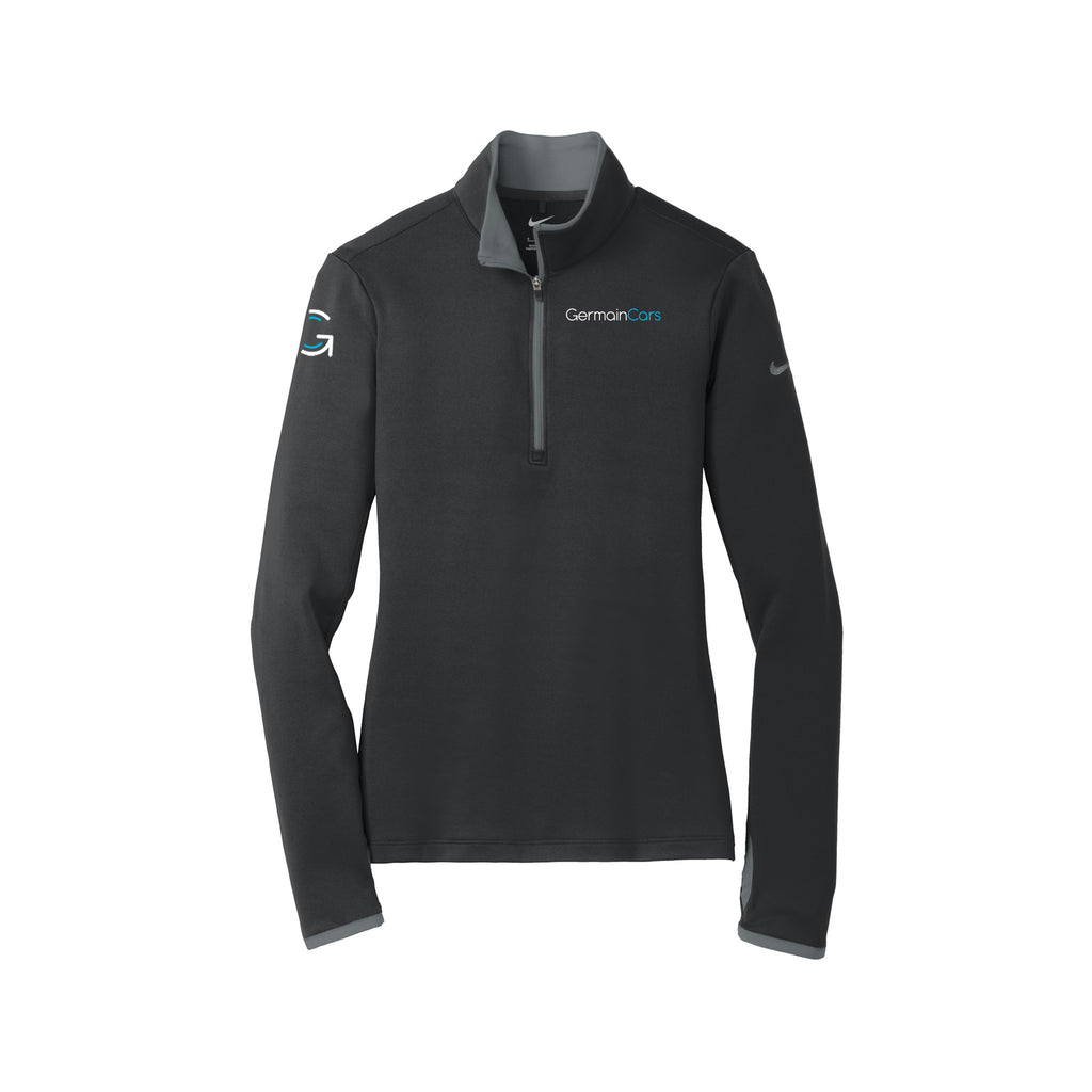 Germain Cars - Nike Women's Dri-FIT Stretch 1/2-Zip Cover-Up