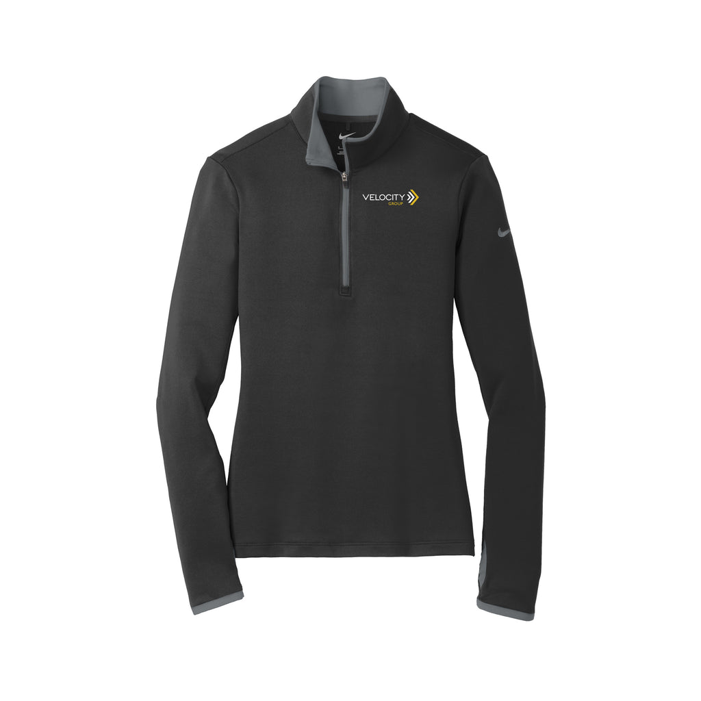 Velocity - Nike Ladies Dri-FIT Stretch 1/2-Zip Cover-Up