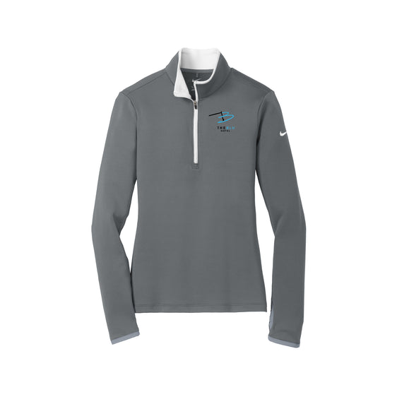 The Blu Hotel - Nike Ladies Dri-FIT Stretch 1/2-Zip Cover-Up