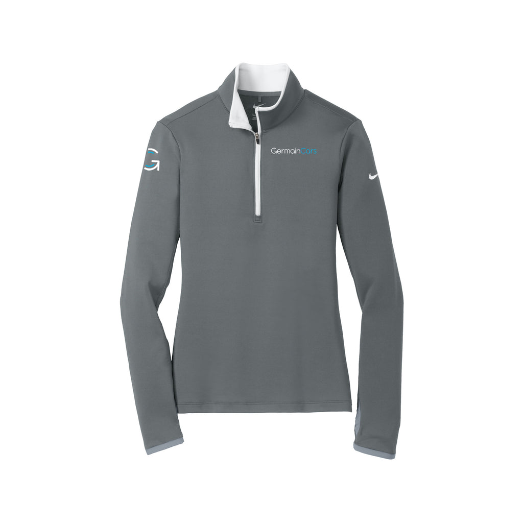 Germain Cars - Nike Women's Dri-FIT Stretch 1/2-Zip Cover-Up