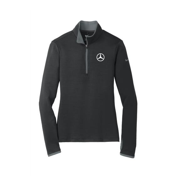 Mercedes North - Nike Women's Dri-FIT Stretch 1/2-Zip Cover-Up