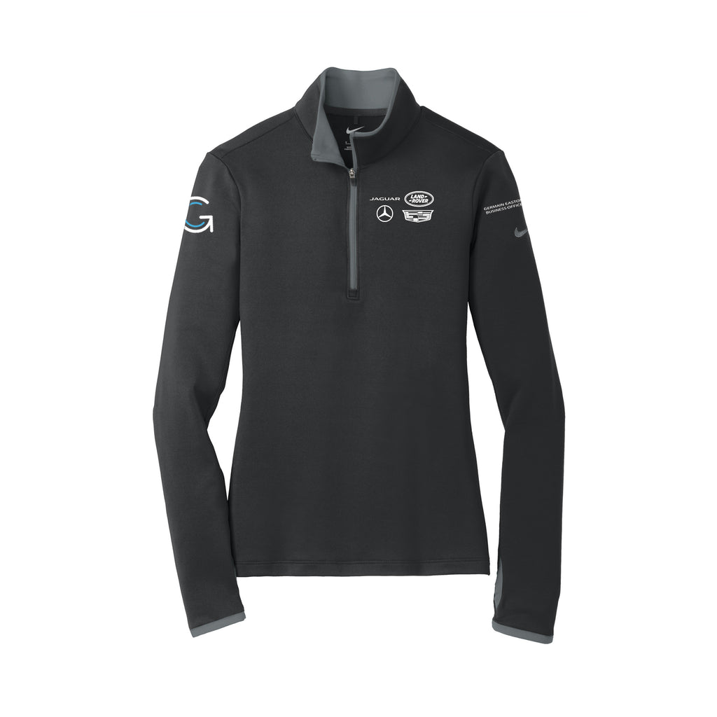 Germain Easton Business Office - Nike Women's Dri-FIT Stretch 1/2-Zip Cover-Up