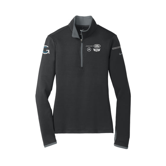 Germain Easton Business Office - Nike Women's Dri-FIT Stretch 1/2-Zip Cover-Up