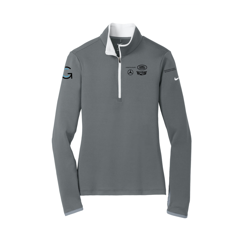 Germain Easton Business Office - Nike Women's Dri-FIT Stretch 1/2-Zip Cover-Up