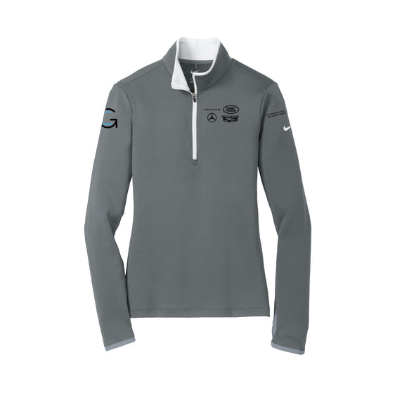 Germain Easton Business Office - Nike Women's Dri-FIT Stretch 1/2-Zip Cover-Up