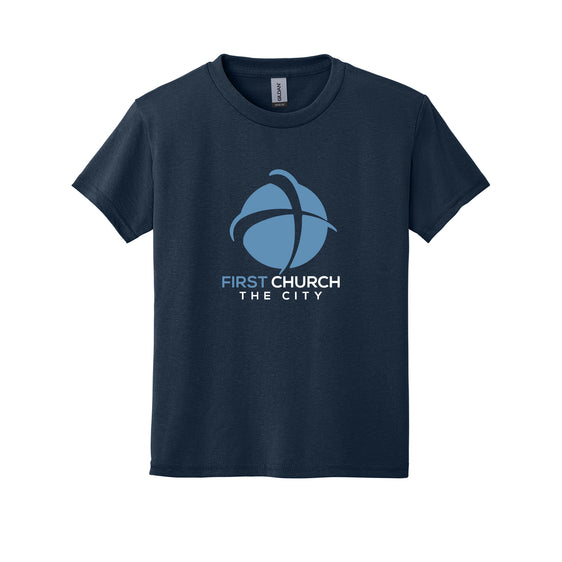 First Church The City - Gildan® Youth DryBlend® 50 Cotton/50 Poly T-Shirt