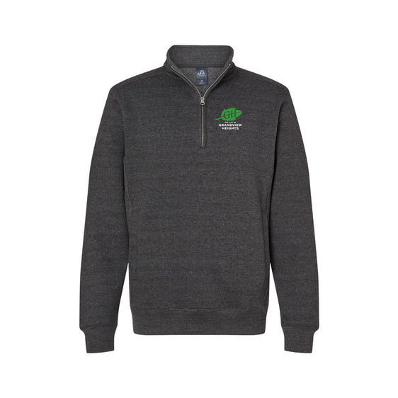 City of Grandview Heights - J. America - Heavyweight Fleece Quarter-Zip Sweatshirt