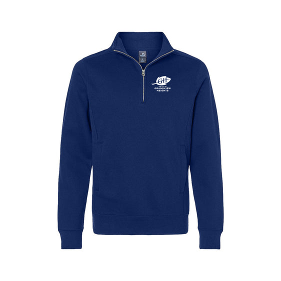 City of Grandview Heights - J. America - Heavyweight Fleece Quarter-Zip Sweatshirt