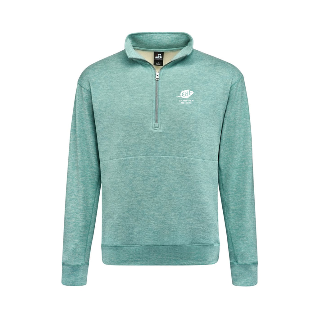 City of Grandview Heights - J. America - Electric Fleece Quarter-Zip Sweatshirt