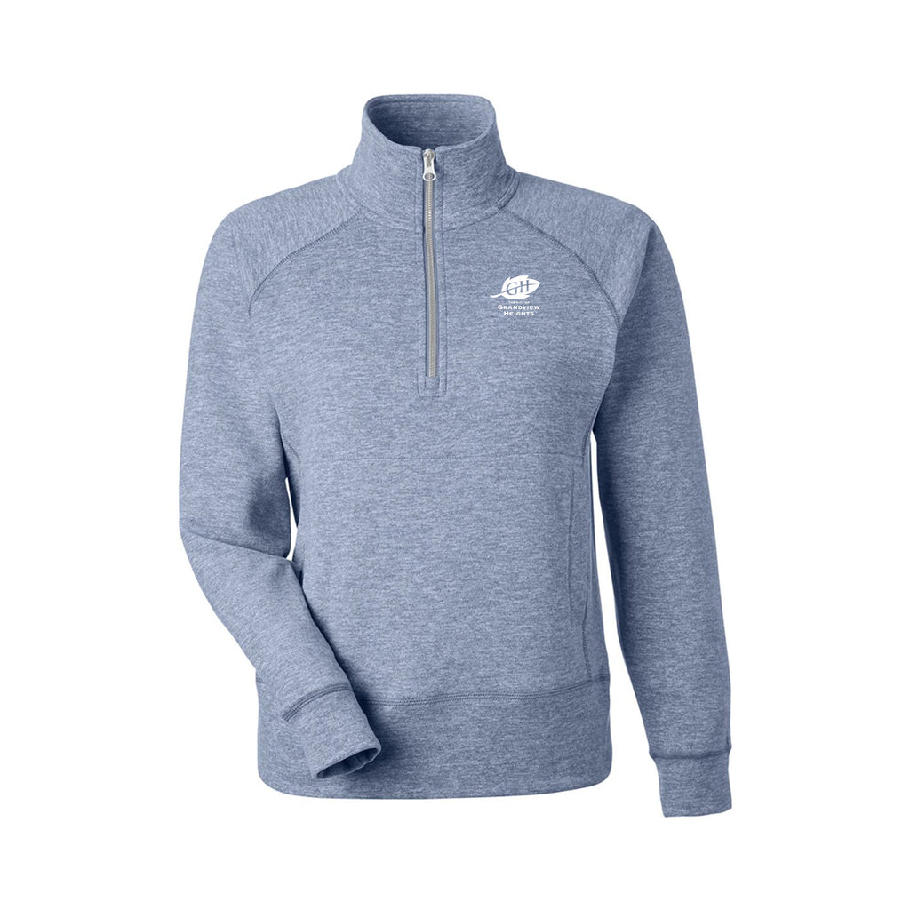 City of Grandview Heights - J. America - Women's Electric Fleece Quarter-Zip Sweatshirt