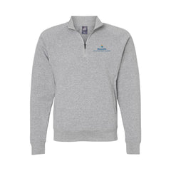 Bloom Life Wealth & Business Planning - Men's Triblend Quarter-Zip Sweatshirt
