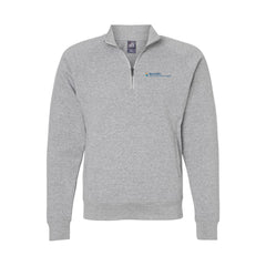 Bloom Life Wealth & Business Planning - Men's Triblend Quarter-Zip Sweatshirt