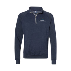 Bloom Life Wealth & Business Planning - Men's Triblend Quarter-Zip Sweatshirt