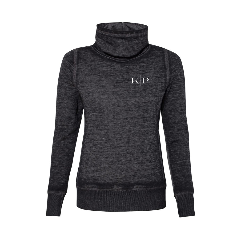 KP Designs - Women’s Zen Fleece Cowl Neck Sweatshirt