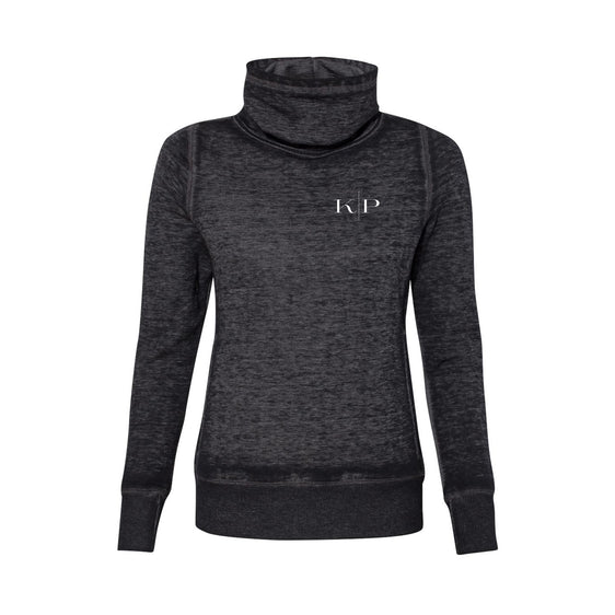 KP Designs - Women’s Zen Fleece Cowl Neck Sweatshirt