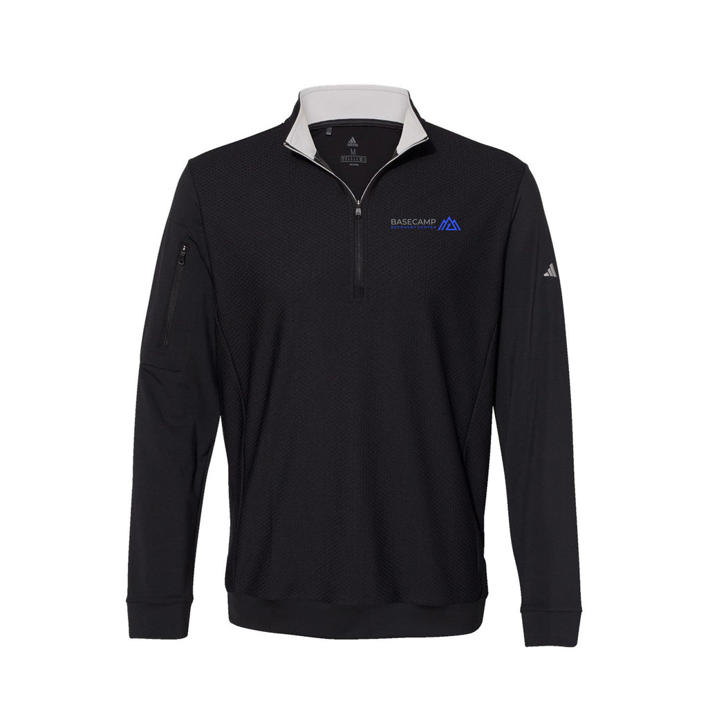 Basecamp Recovery Center - Adidas - Performance Textured Quarter-Zip Pullover