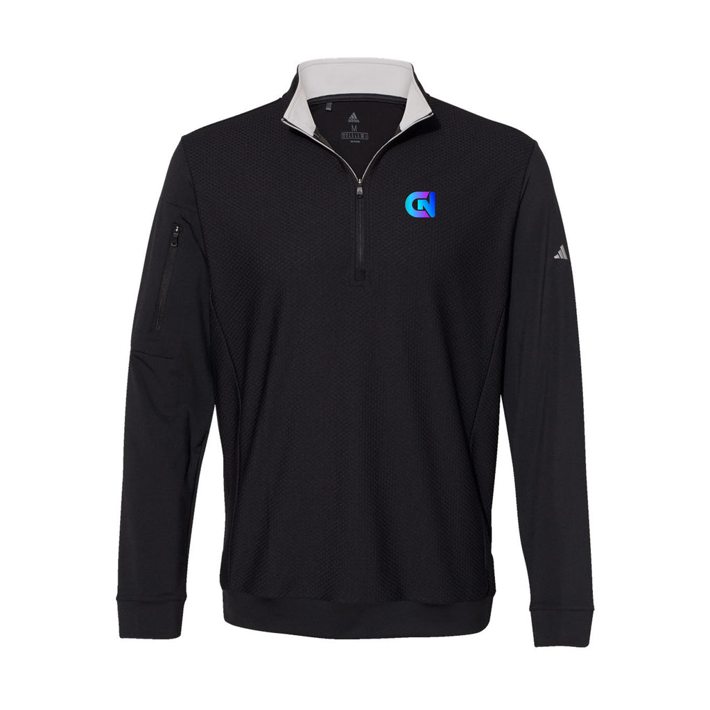 CN Consultnet - Men's Textured Quarter-Zip Pullover