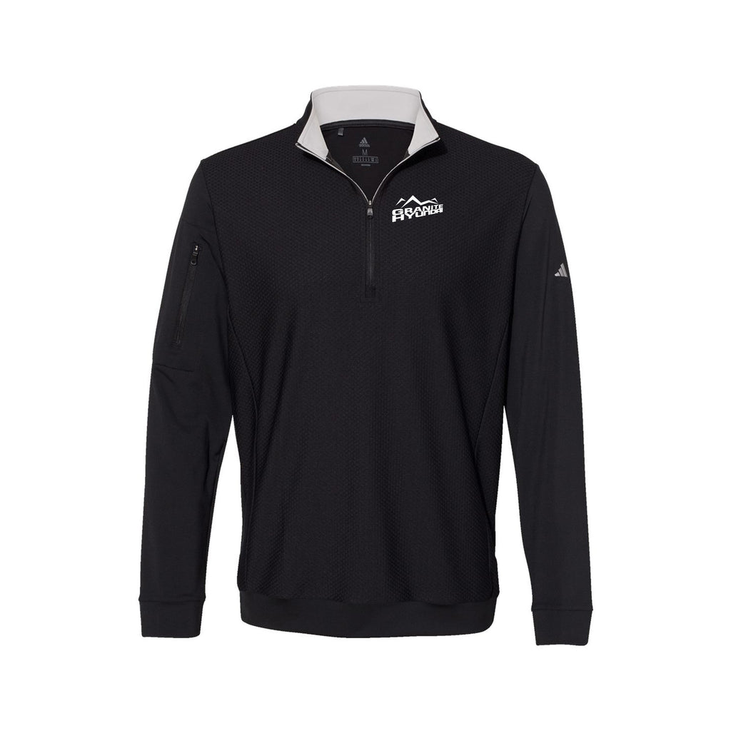 Granite Hyundai - Adidas - Performance Textured Quarter-Zip Pullover