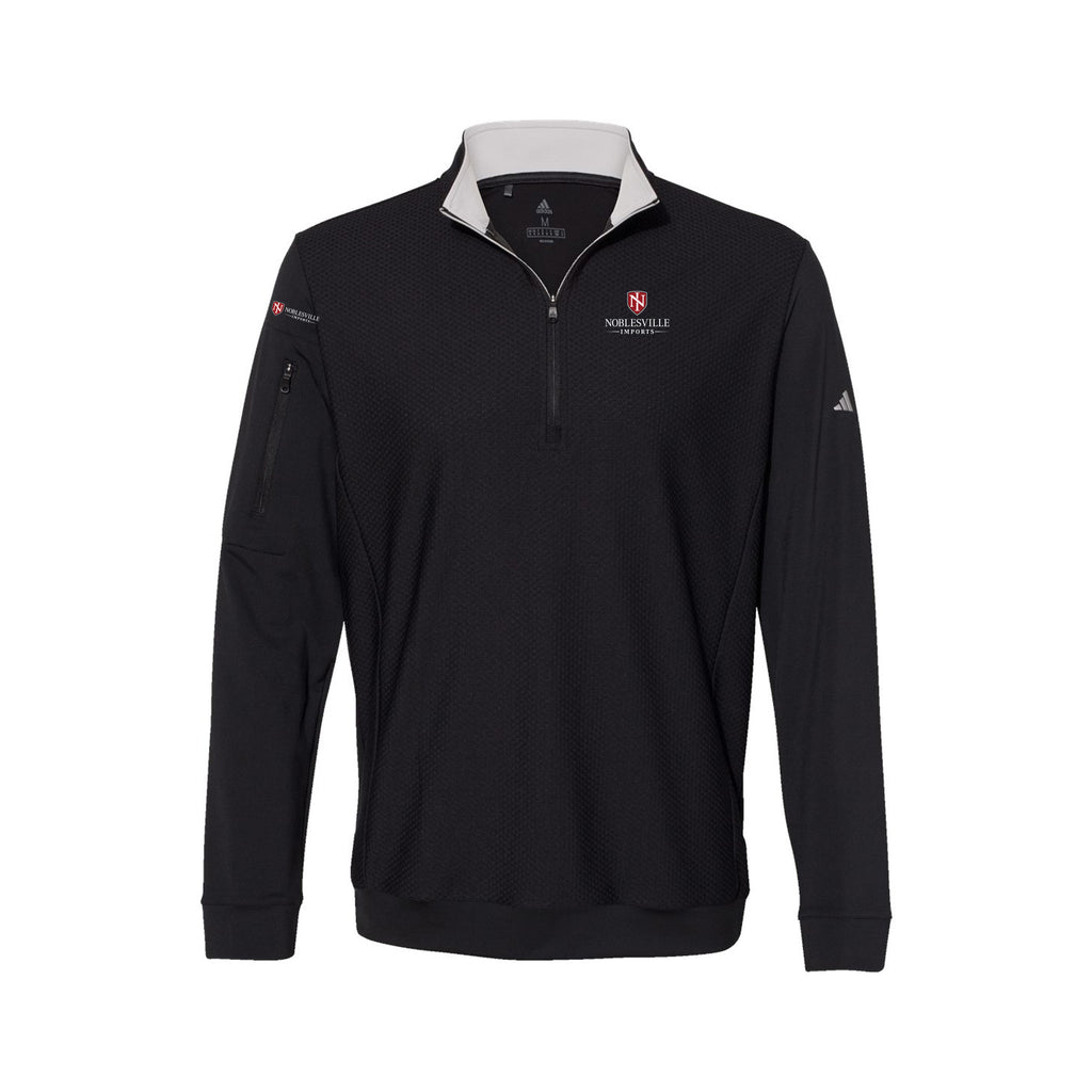 Noblesville Imports - Adidas - Performance Textured Quarter-Zip Pullover