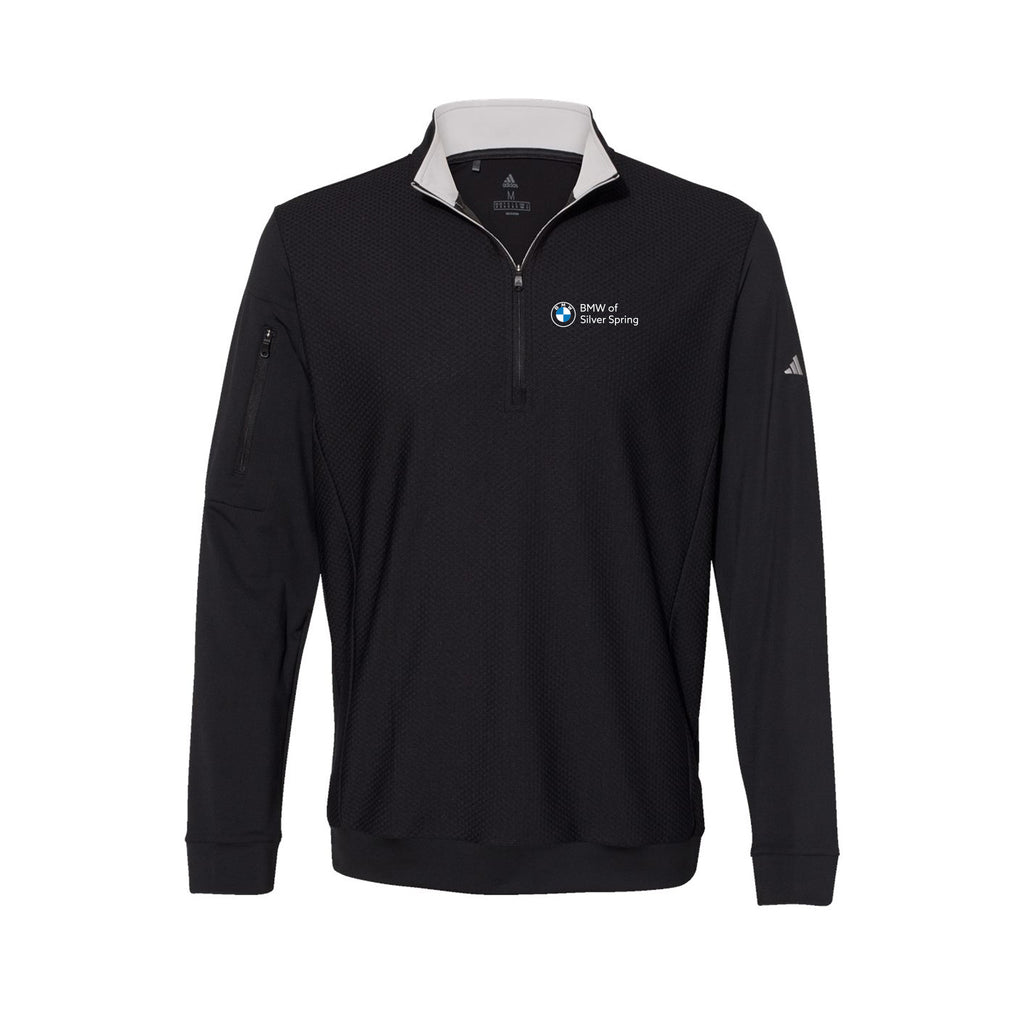 BMW of Silver Spring - Men's Textured Quarter-Zip Pullover