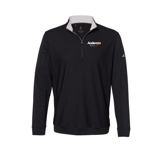 Anderson Honda Buick GMC - Adidas - Performance Textured Quarter-Zip Pullover
