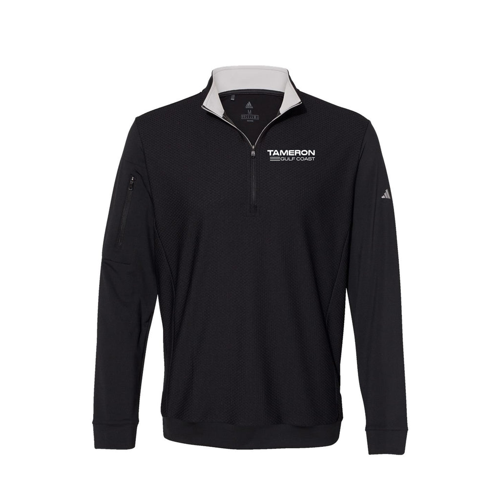 Tameron Subaru - Adidas - Performance Textured Quarter-Zip Pullover