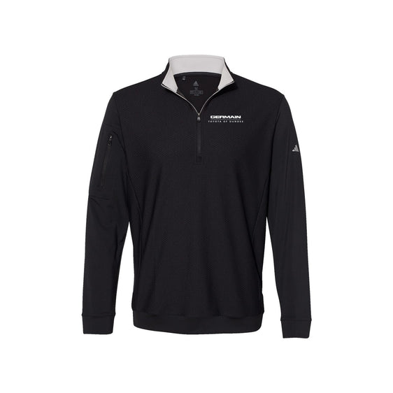 Germain Toyota of Dundee - Adidas - Performance Textured Quarter-Zip Pullover