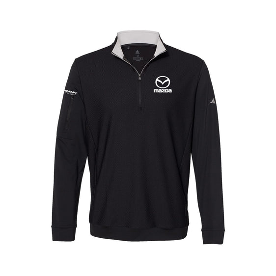 Germain Mazda of Columbus - Men's Textured Quarter-Zip Pullover