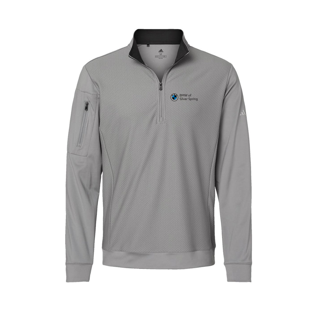 BMW of Silver Spring - Men's Textured Quarter-Zip Pullover