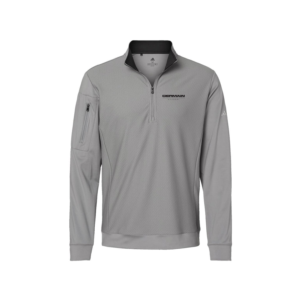 Germain Hyundai - Adidas - Performance Textured Quarter-Zip Pullover
