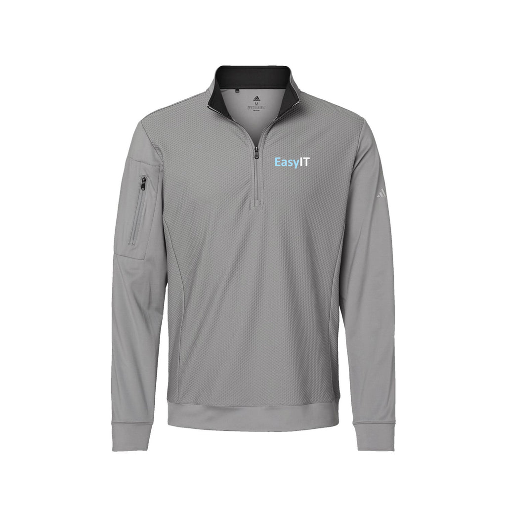Easy IT - Adidas - Performance Textured Quarter-Zip Pullover